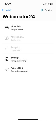 WebCreator24 Screenshot 5 of 5
