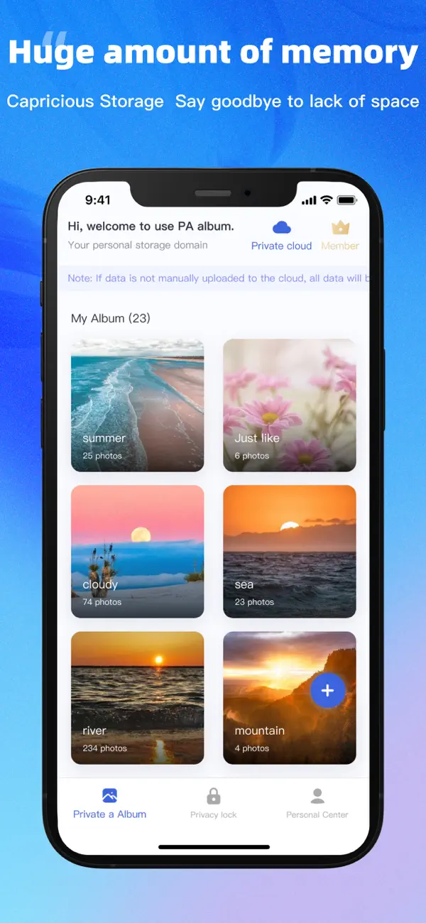 Screenshot #2 pour Photo Vault, Pic Vault - PA