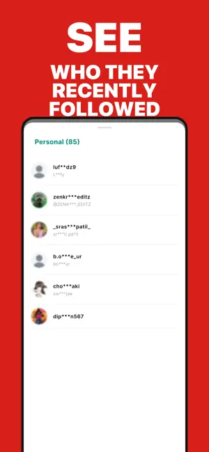 Red Flag: Profile Analytics screenshot 1
