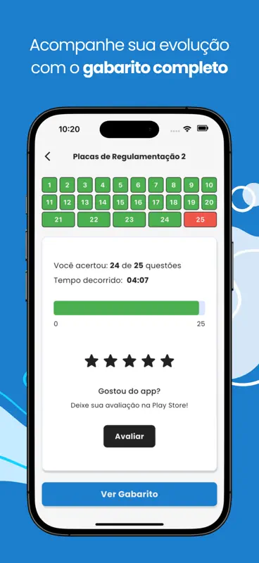 Simule: Simulado Detran 2026 screenshot 6 of 8