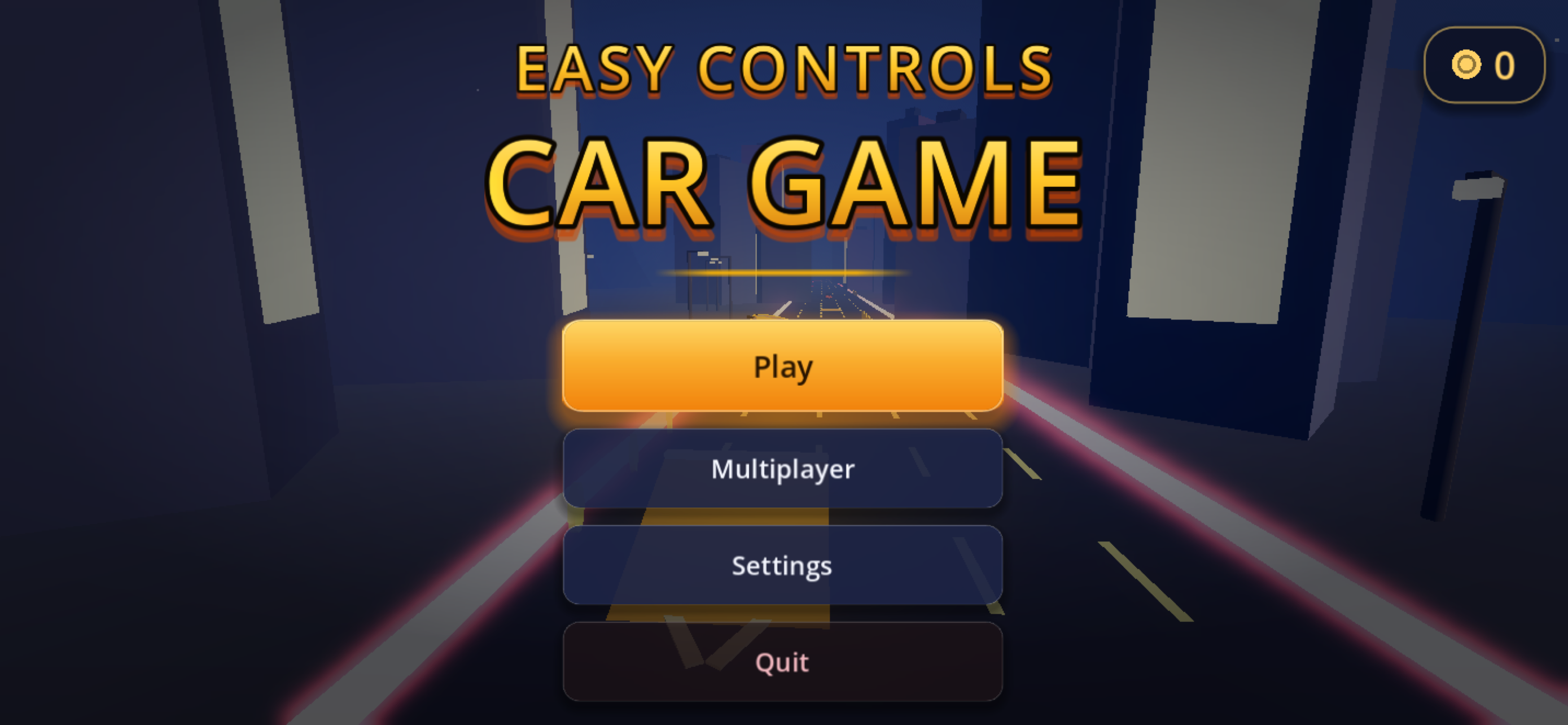 Easy Controls Car Game screenshot 4