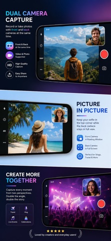 Double Cam: Front&Back in One Screenshot 2 of 3