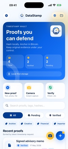 DataStamp screenshot