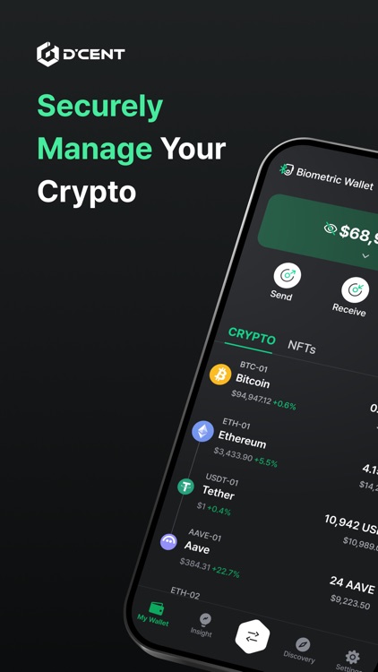 D’CENT Wallet - Secure Crypto