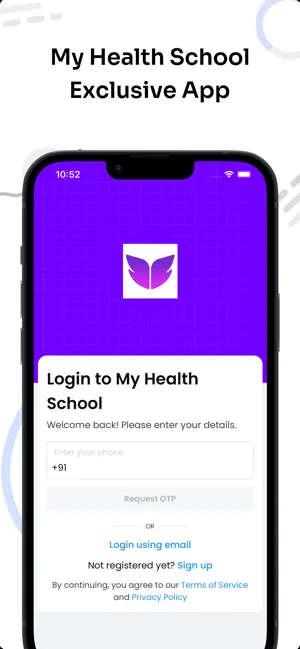 My Health School screenshot 1