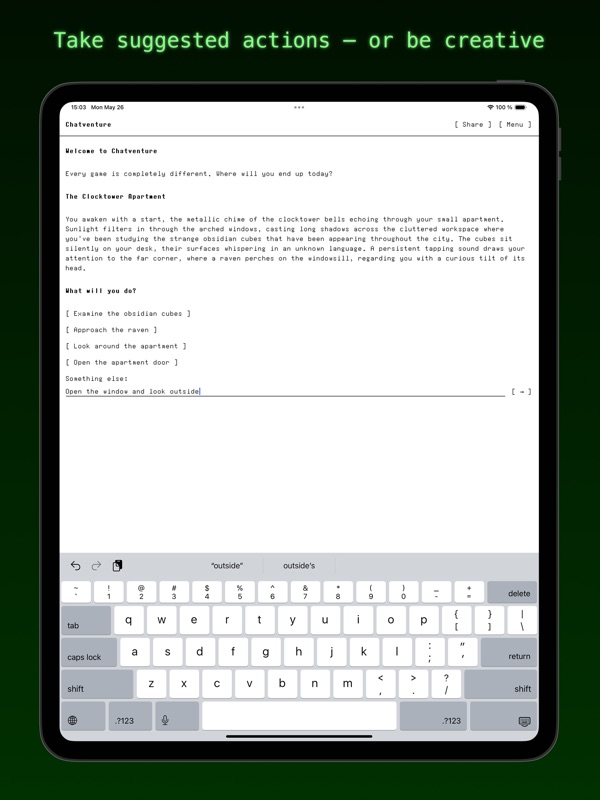 Chatventure: AI text adventure screenshot 10
