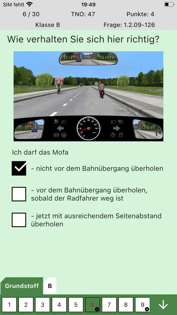 Fahrschule.de 2026 iPhone App Screenshot 5 – Bildung
