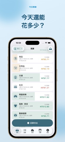 控管花費 避免亂花錢-記帳預算 Toriwake 스크린샷 1