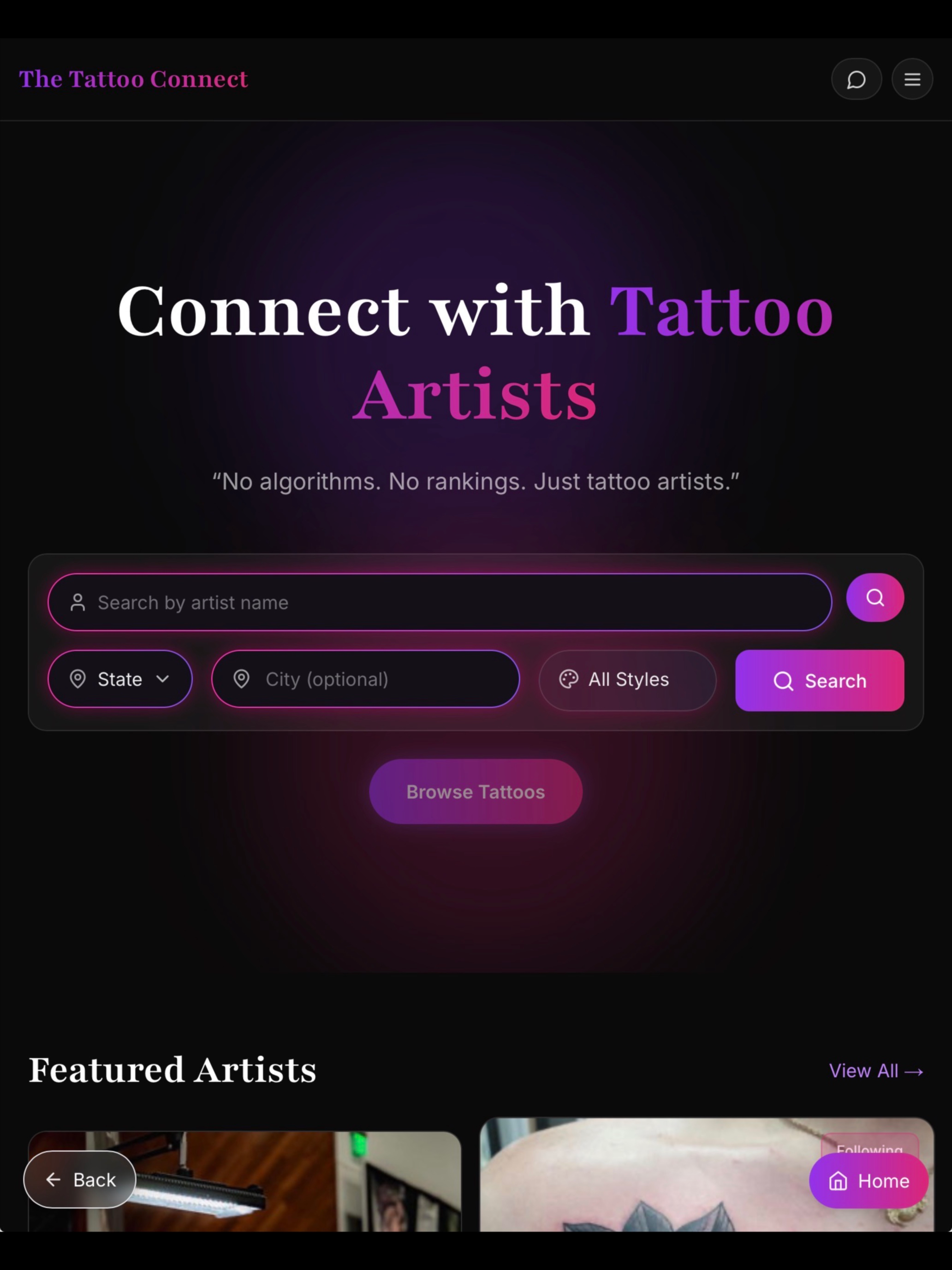 The Tattoo Connect