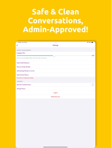Talkio: Family Chores iPad screenshot