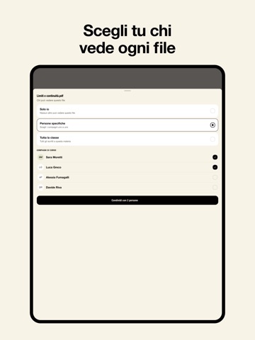 UNIBG Calendario iPad screenshot 5