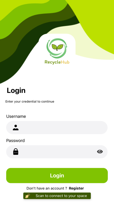 RecycleHub Screenshot