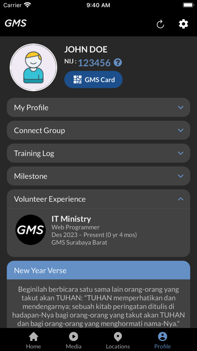 GMS Church Screenshot