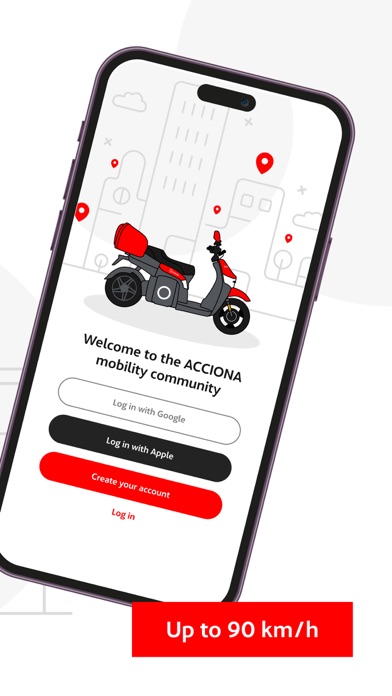 ACCIONA motosharing movilidad Screenshot