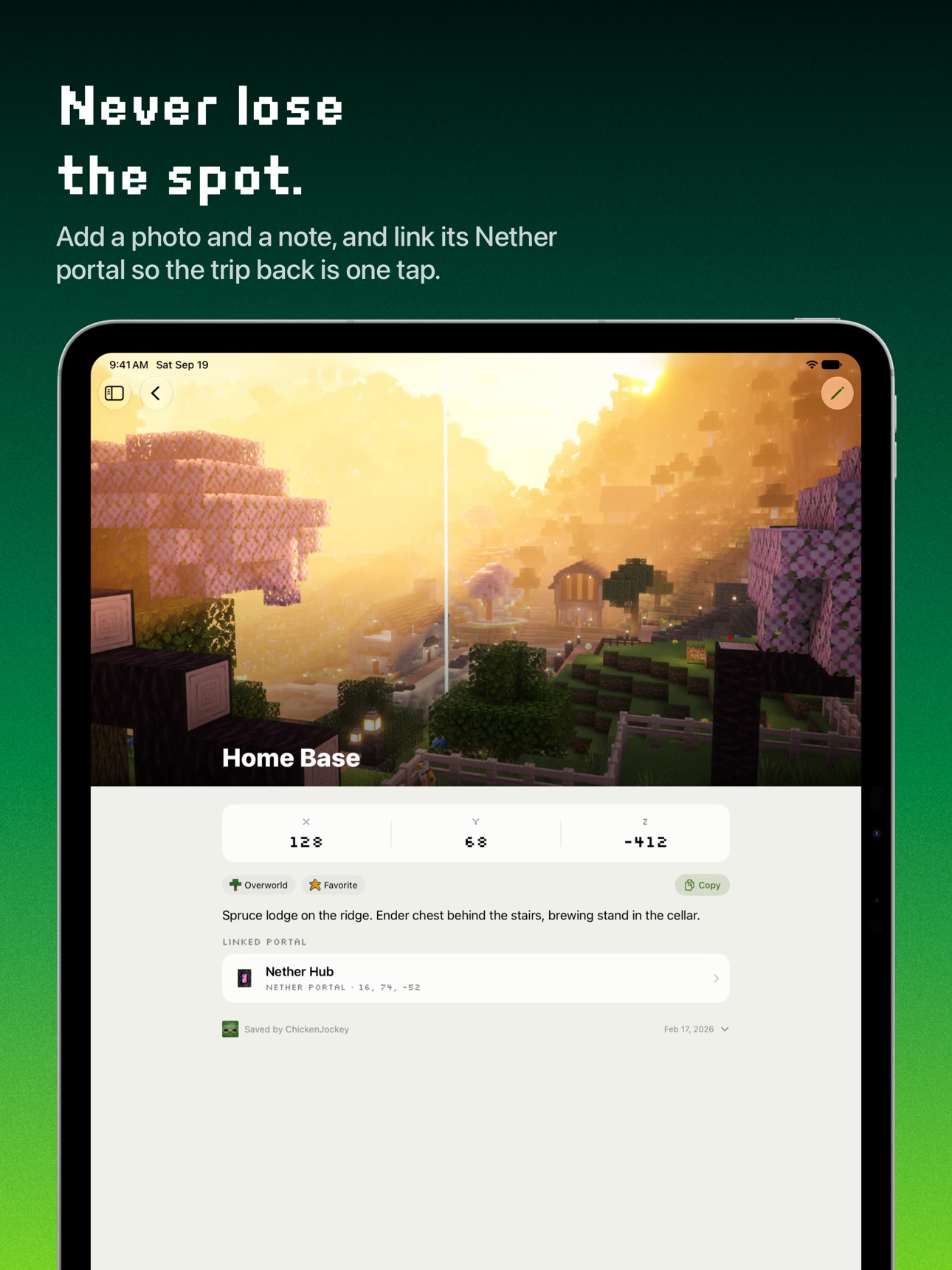 Screenshot 8 of MineLog | Locations & Projects