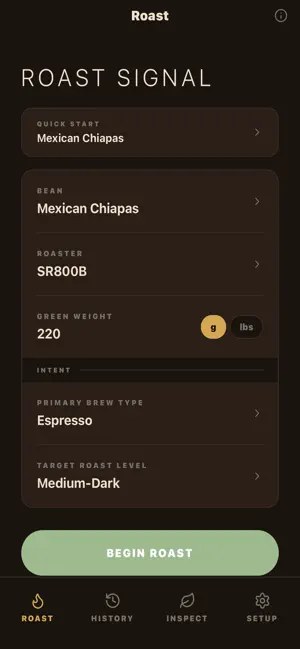 RoastSignal screenshot 1