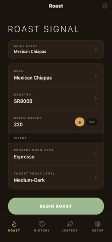 RoastSignal screenshot