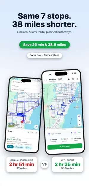 Bodha Multi Stop Route Planner screenshot 1