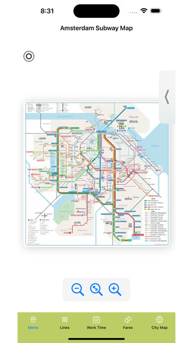 Screenshot #2 pour Amsterdam Subway Map