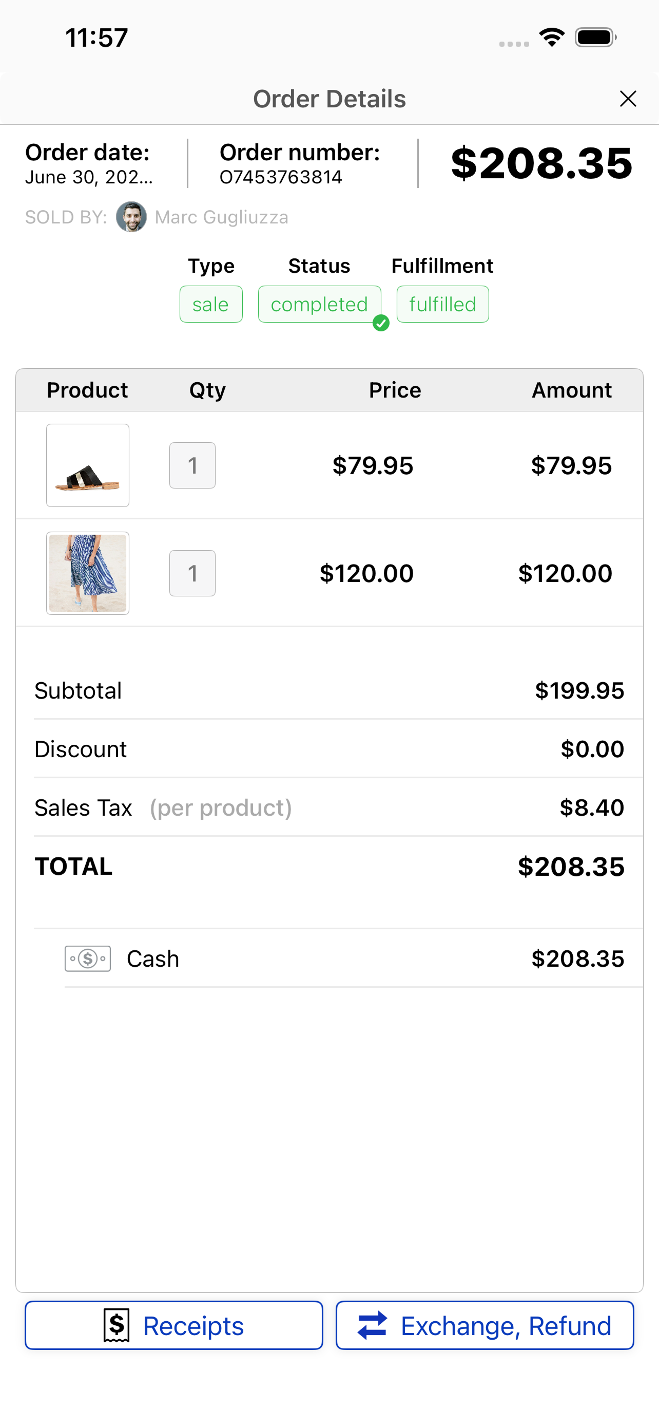 Material Retail POS screenshot 5
