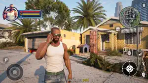 Real Gangster World Theft Wars screenshot 1