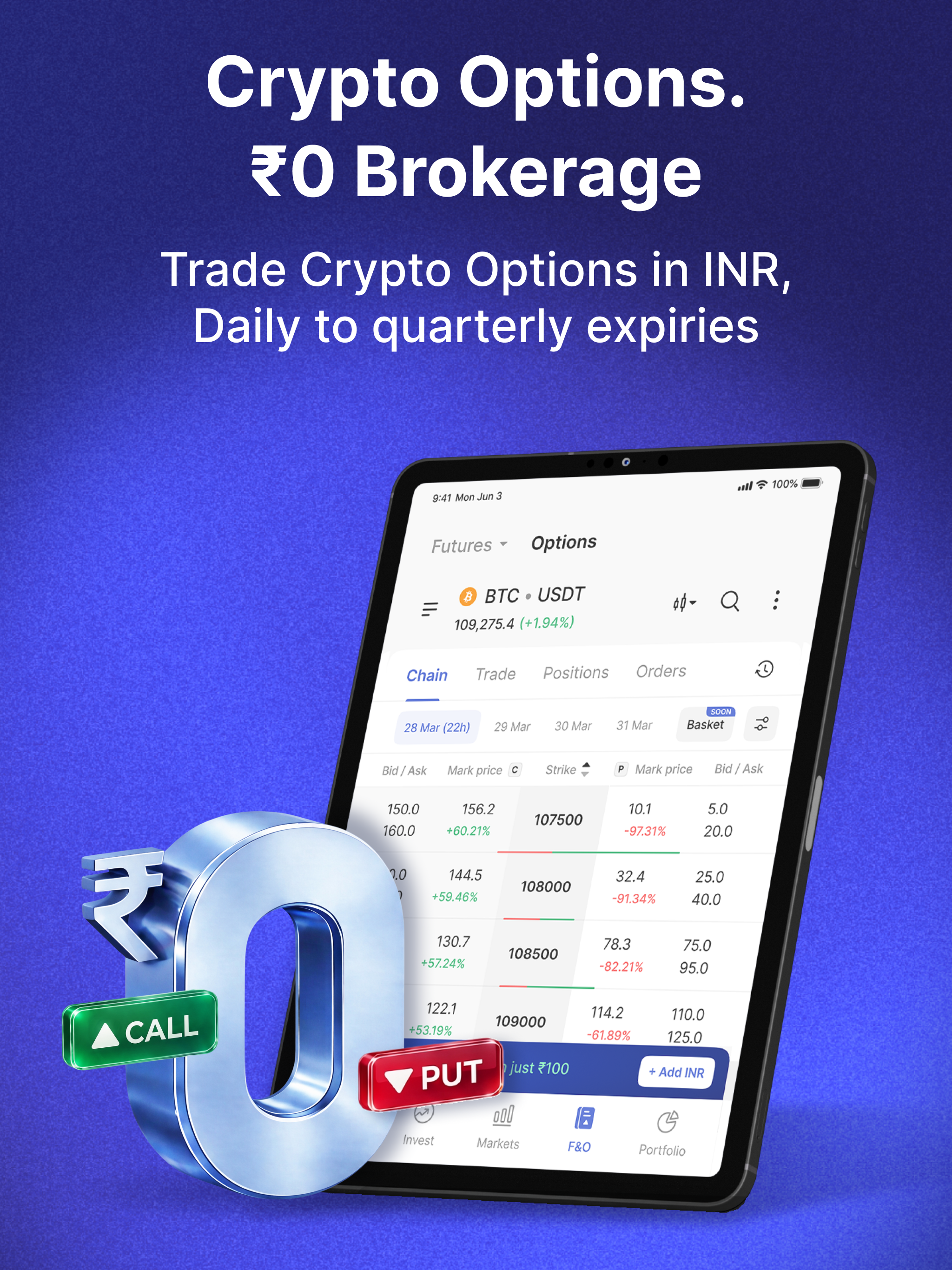 CoinDCX: Bitcoin Crypto App