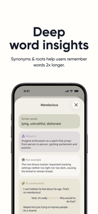 Vocabulary Builder by Learning Screenshot 5 of 7