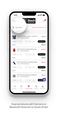 Nash Distribution iPhone screenshot