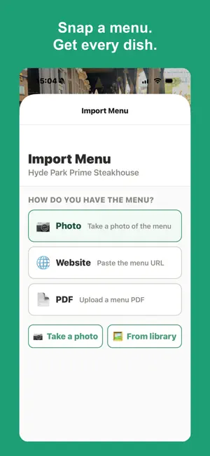 FoodFavs: Favorite Dishes screenshot 4