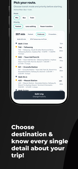 Melbourne Buss & Train Tracker Screenshot 2 of 10