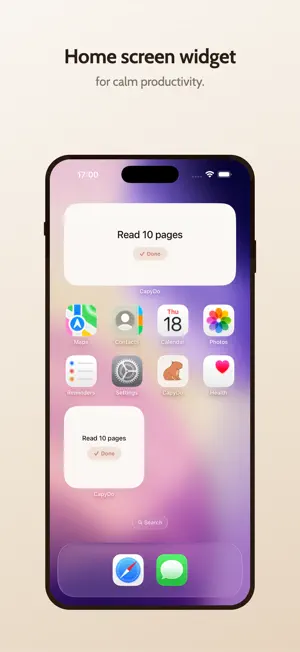 CapyDo - One thing at a time screenshot 2