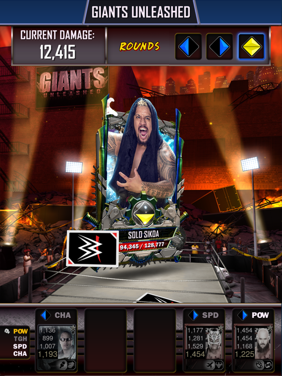 Screenshot #2 for WWE SuperCard - Battle Cards