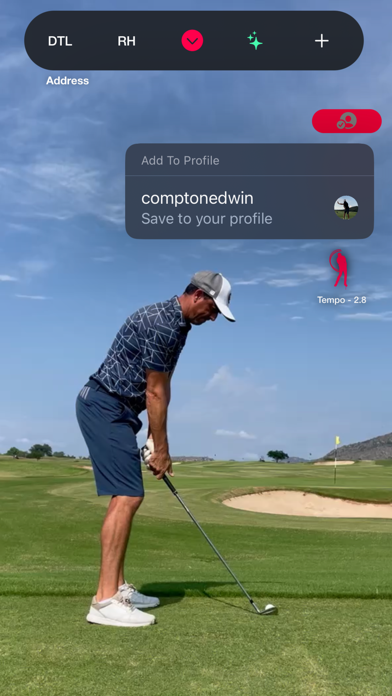 Swing Thoughts Golf Analysis Screenshot 1 - AppWisp.com