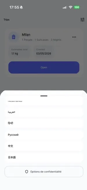 Valiseo screenshot 3