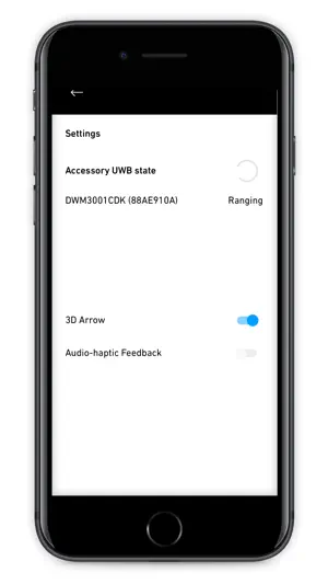 UWB Interaction screenshot 1