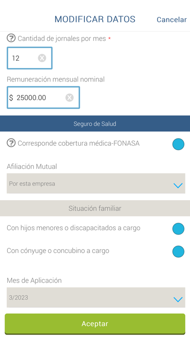 BPS Trabajo Doméstico Screenshot