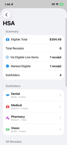 Receipt Savior - Save Receipts Screenshot 7 of 8