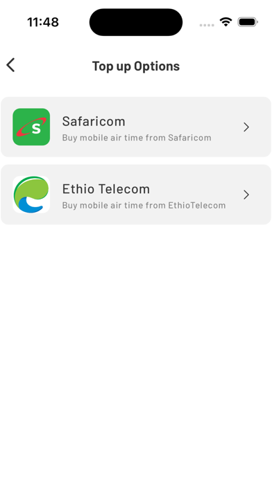 Bunna Bank Abol Mobile Banking Screenshot