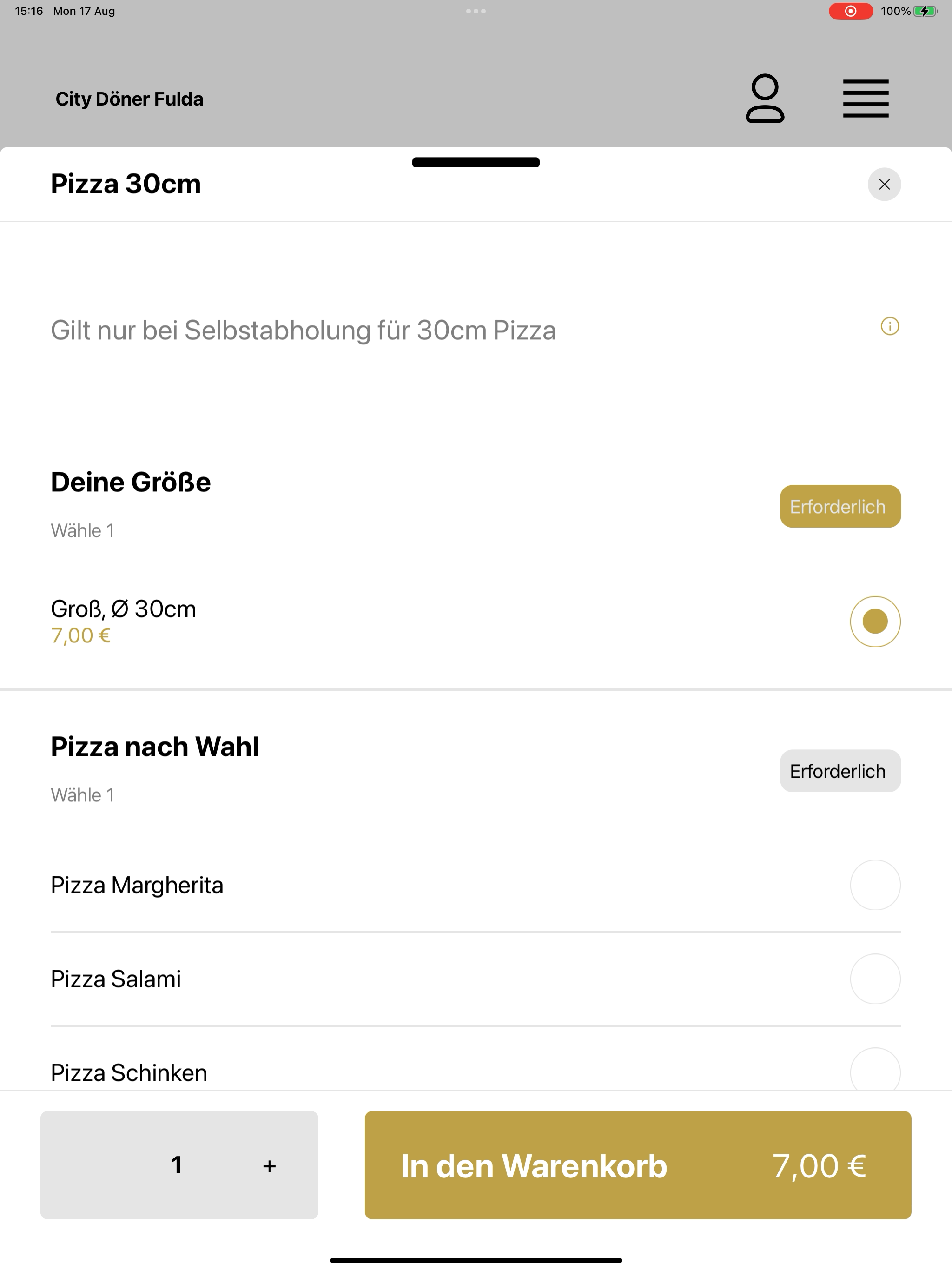 City Döner Fulda screenshot 12