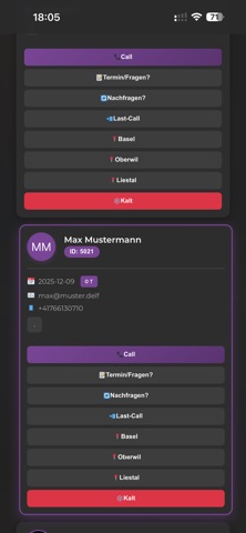 Studio Manager screenshot