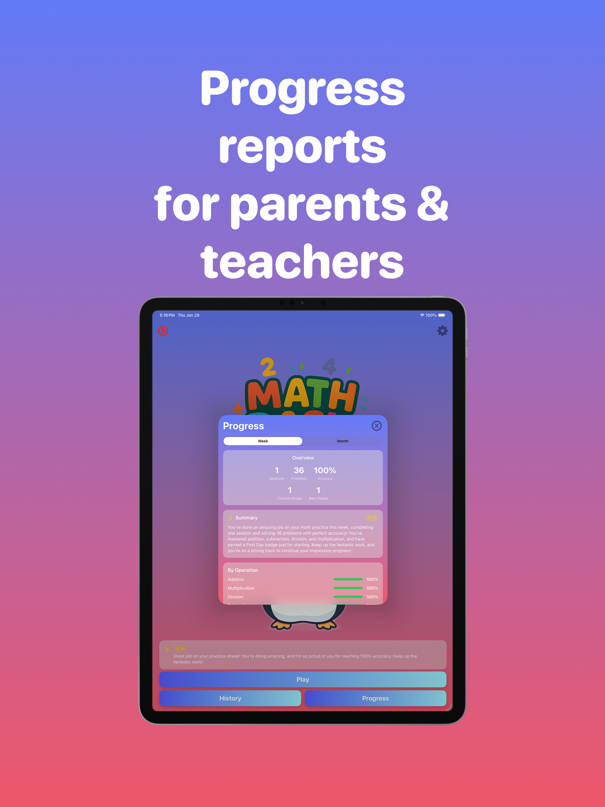 Math Dash Math Practice App