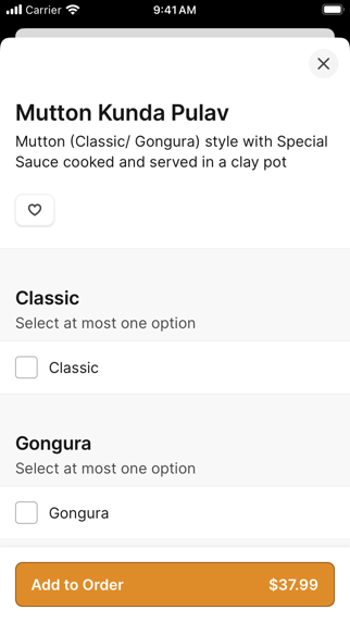 Nags Kitchen iPhone screenshot 3 - Food & Drink app
