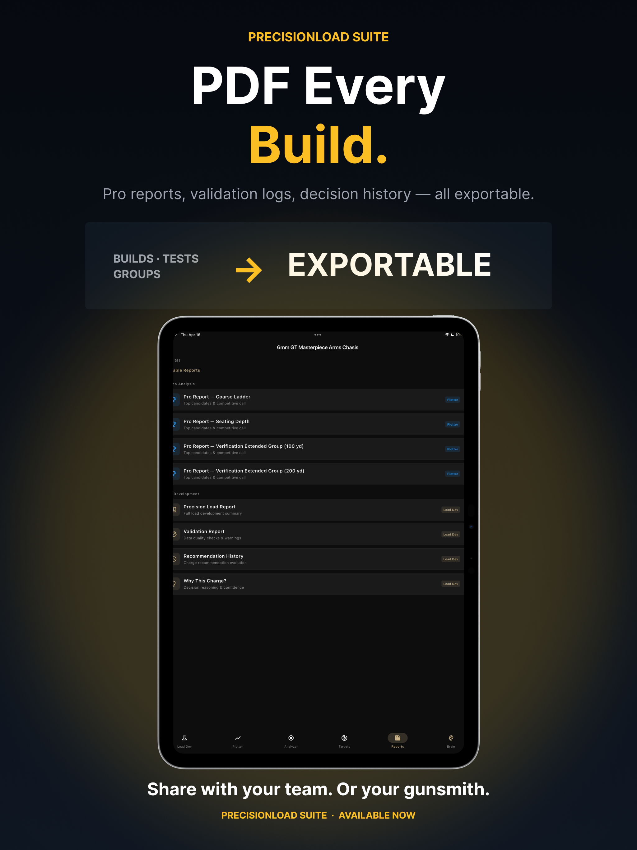 PrecisionLoad Suite screenshot 20