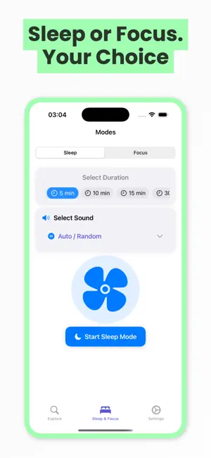 Sleep & Focus Fan - Noise screenshot 1
