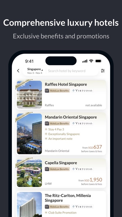 HoteLux: Stay Better