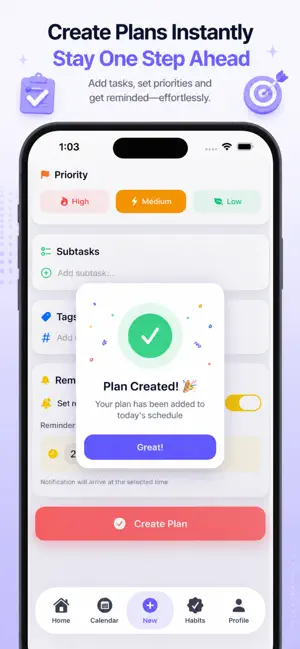 Daily Planner – Tasks & Focus screenshot 4