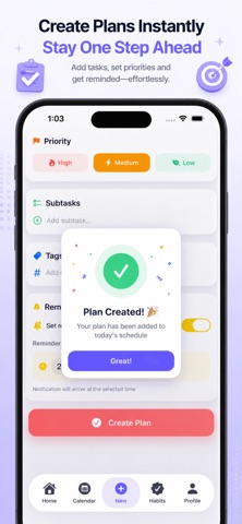 Daily Planner – Tasks & Focus Screenshot 4 of 7
