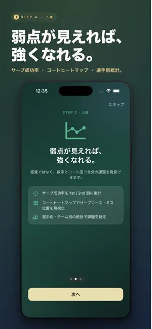 ソフトテニス - 試合記録 screenshot 3