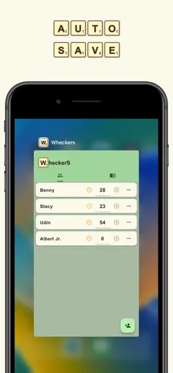 Скриншот WheckerS: Word Checker & Score на iPhone 3
