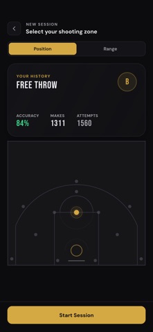 Hooplytics: Shot Tracker Screenshot 4 of 9